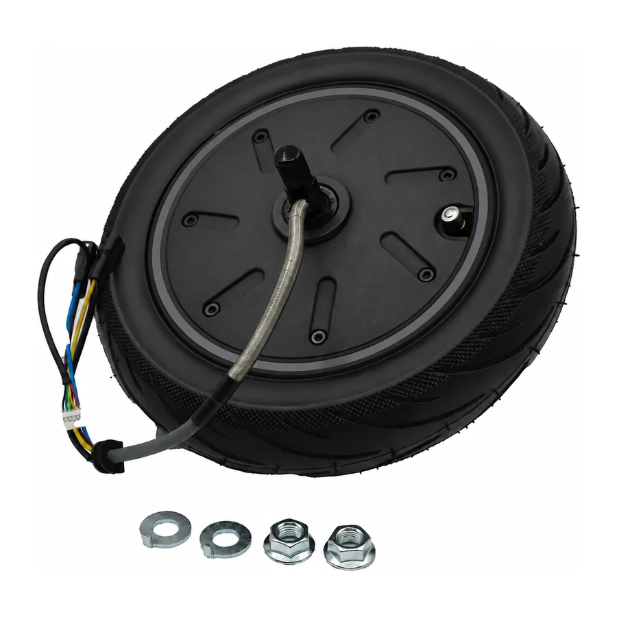 Hub motor, 350 W, with tyre and wheel trim ring