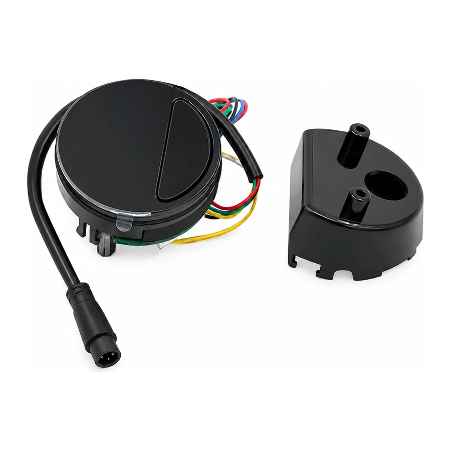 Dashboard, round display module, for 36 V 215 Wh vehicles