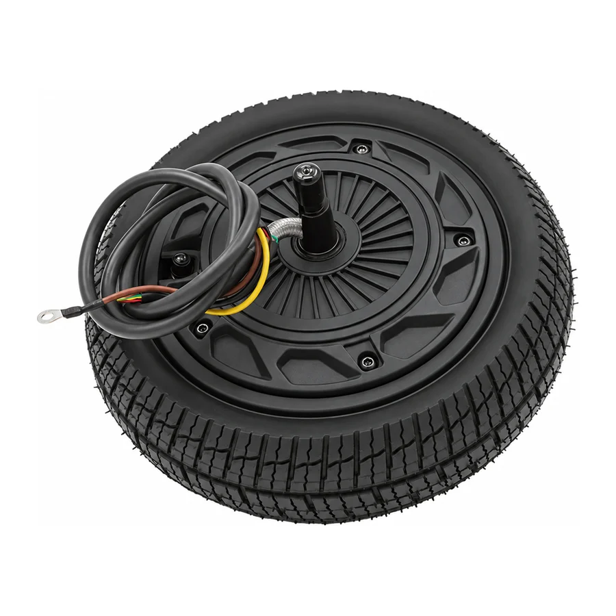 Hub motor, 650 W (1350 W peak), 10.5-inch, with tyre