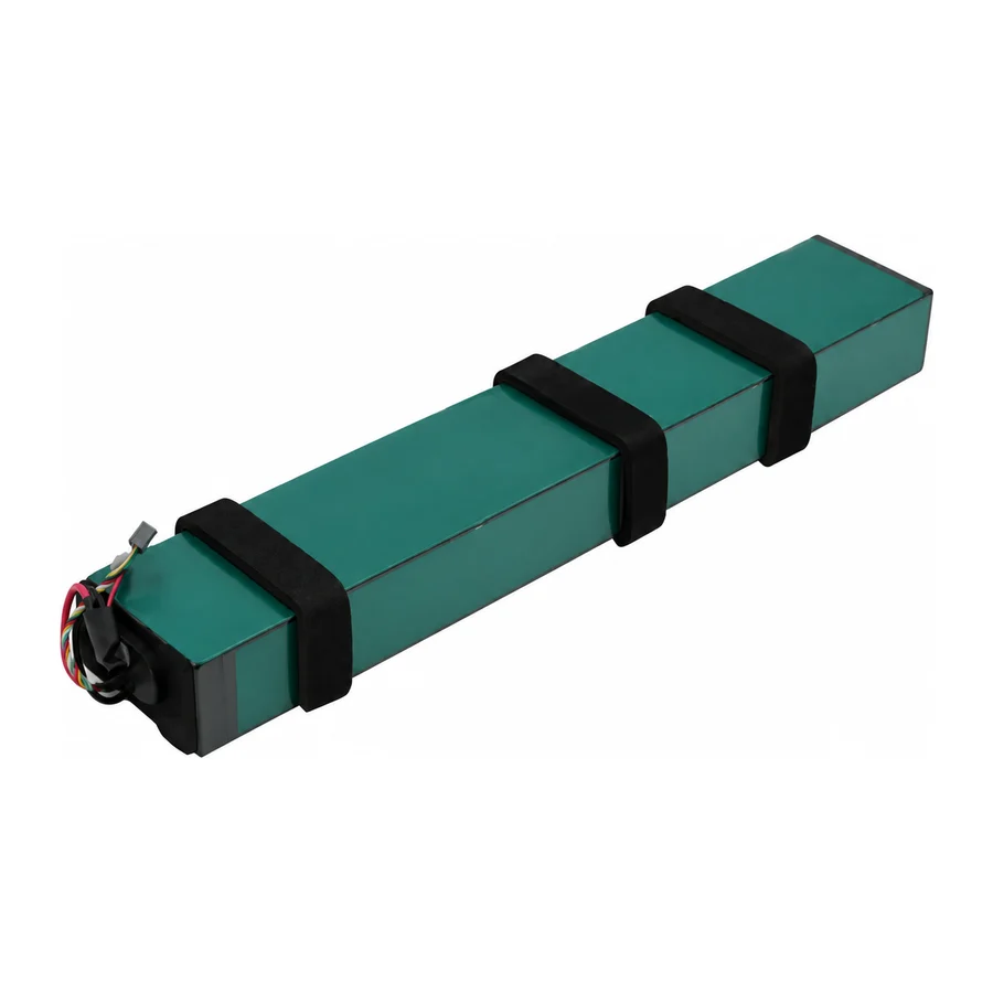 Battery pack, 36 V 10.2 Ah (367 Wh), end-face connector