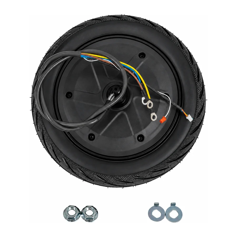 Hub motor, 450 W (900 W peak), 10-inch, with tyre