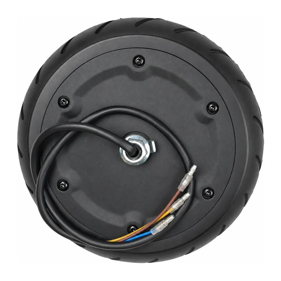 Hub motor, 250 W (450 W peak), 8.1-inch, with tyre