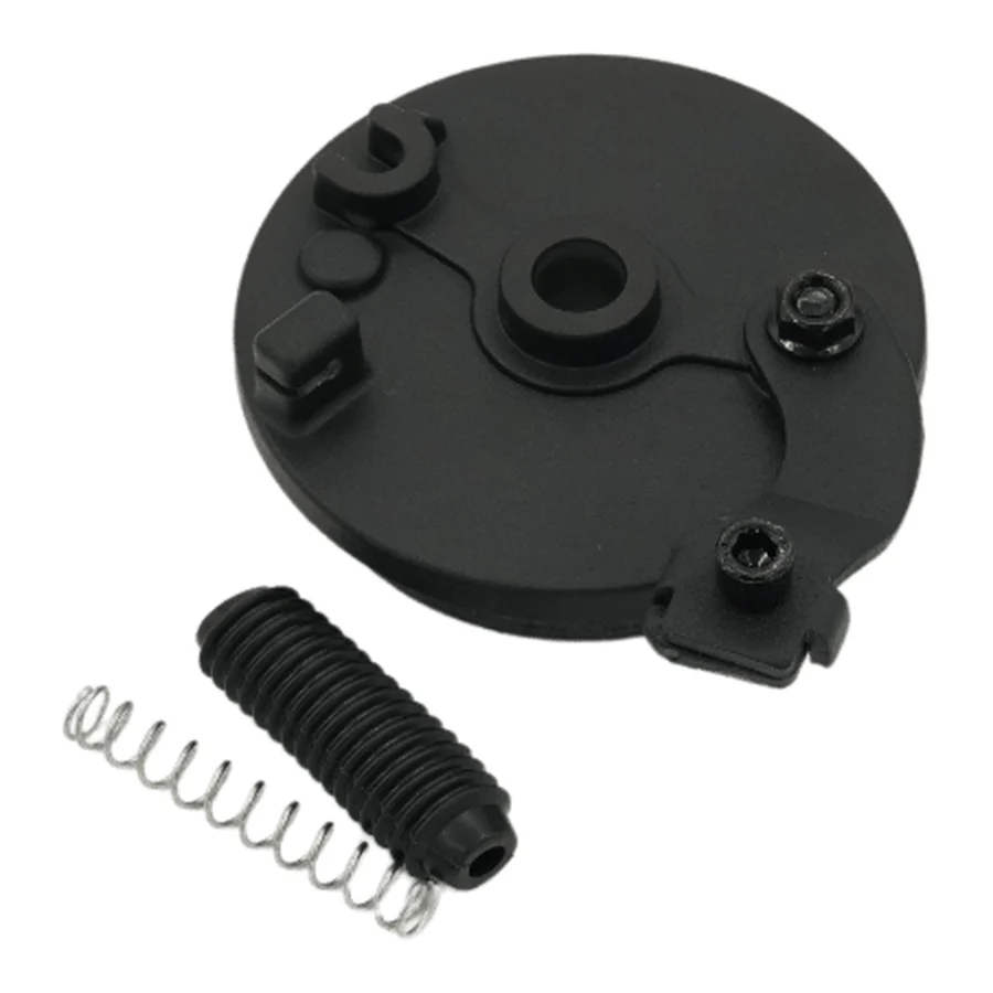 Drum brake assembly, with shoe spring and boot