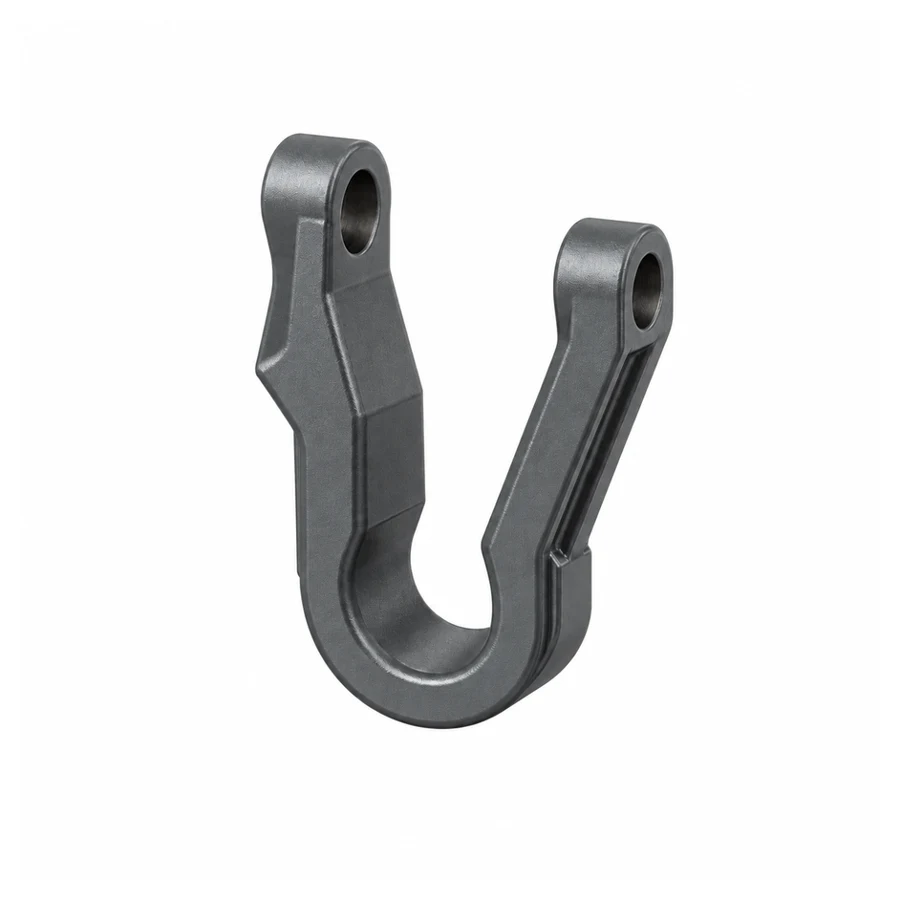 Folding limit clamping block