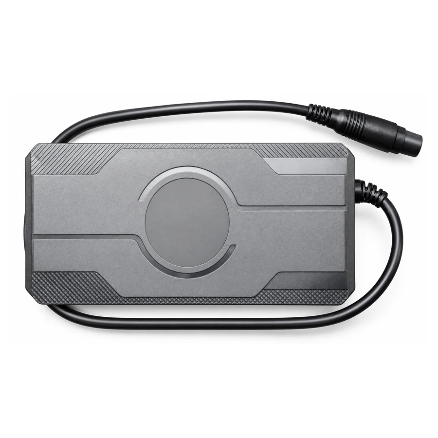 Charger, external, 42 V 5 A output