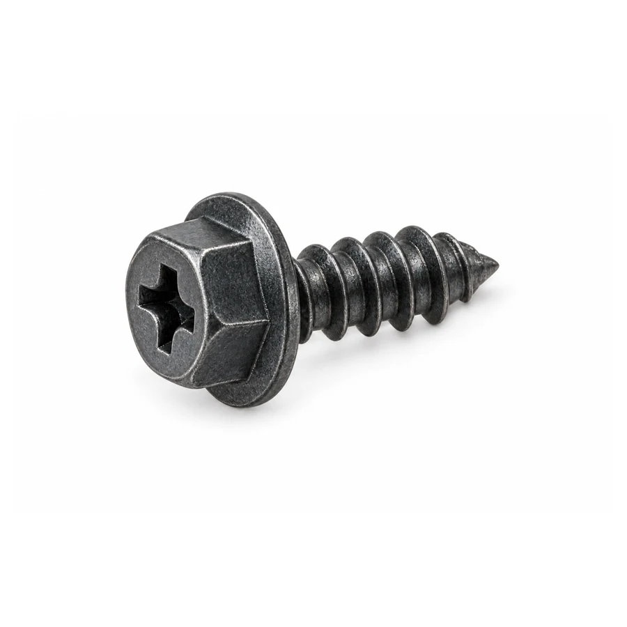 Phillips hex flange tapping screw, ST4.8×9.5